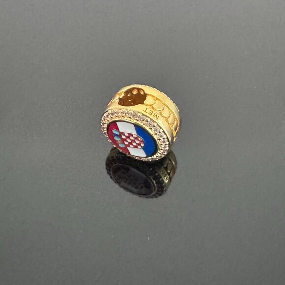 Pandora Croatia Bead Charm|Real Pandora 925 Sterling Silver Charm - Picture 4 of 6